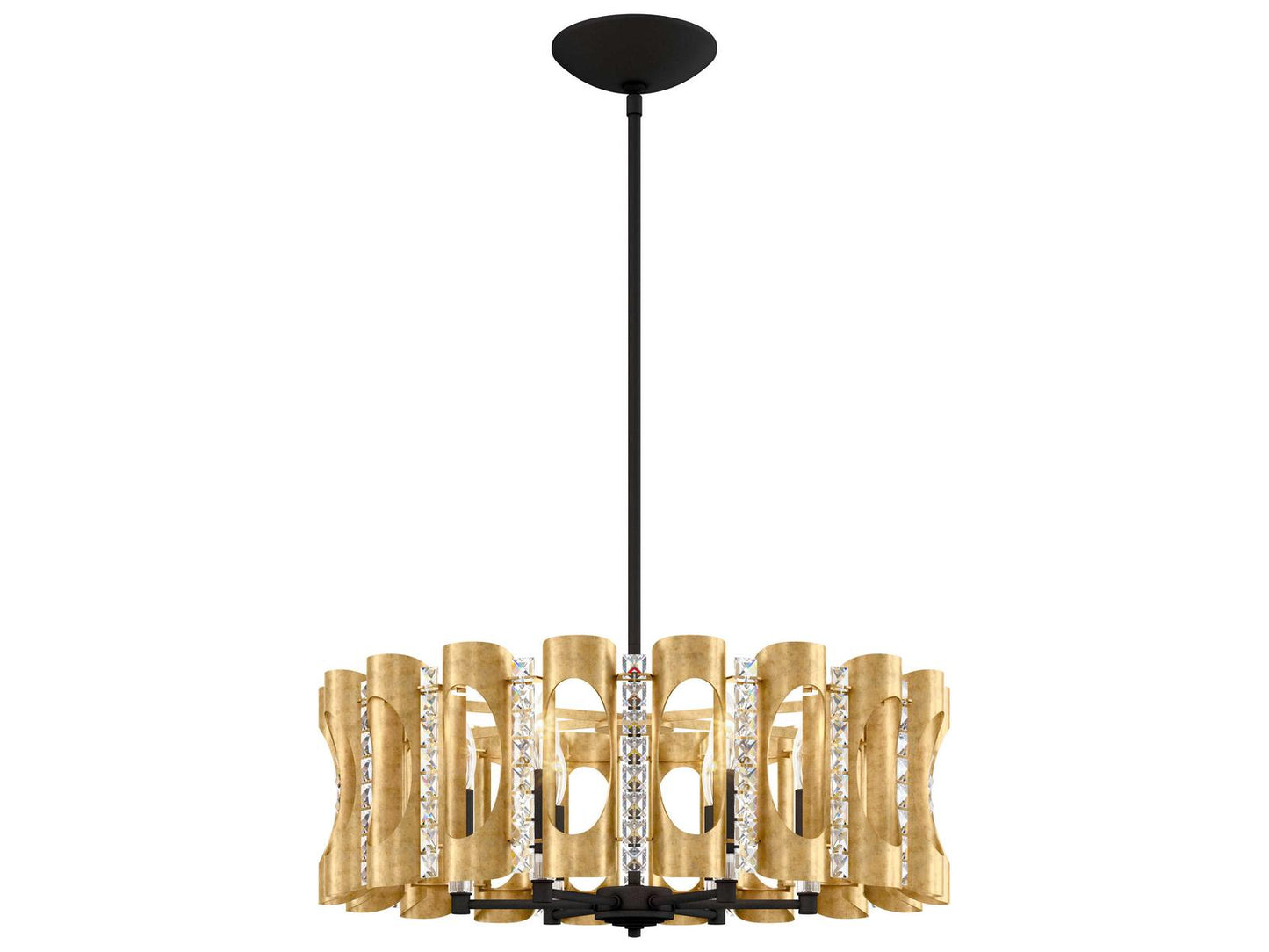 Schonbek Twilight 6-Light Chandelier with Crystal Accents