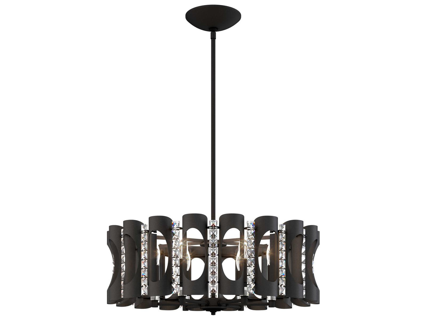 Schonbek Twilight 6-Light Chandelier with Crystal Accents