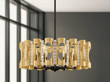 Schonbek Twilight 6-Light Chandelier with Crystal Accents