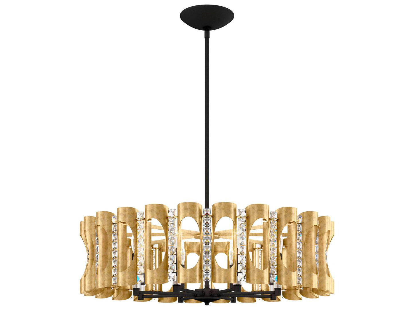 Schonbek Twilight 8-Light Chandelier with Optic Crystal