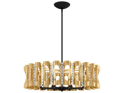Schonbek Twilight 8-Light Chandelier with Optic Crystal