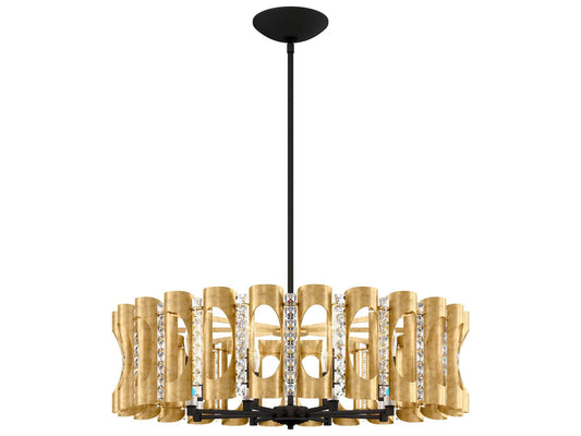 Schonbek Twilight 8-Light Chandelier with Optic Crystal