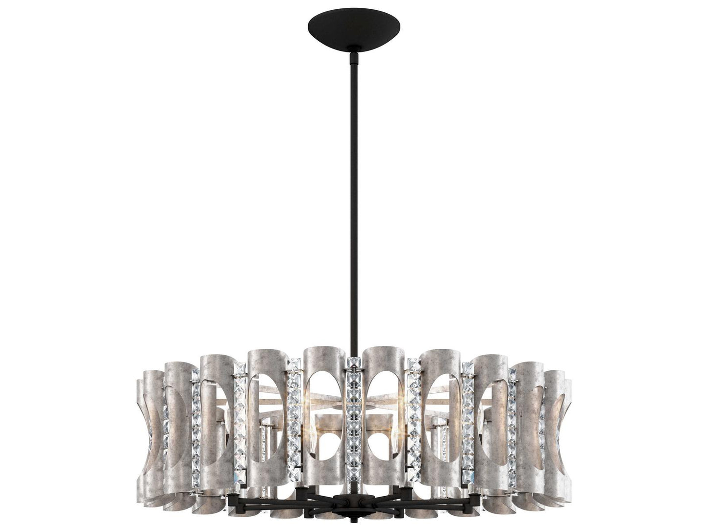 Schonbek Twilight 8-Light Chandelier with Optic Crystal