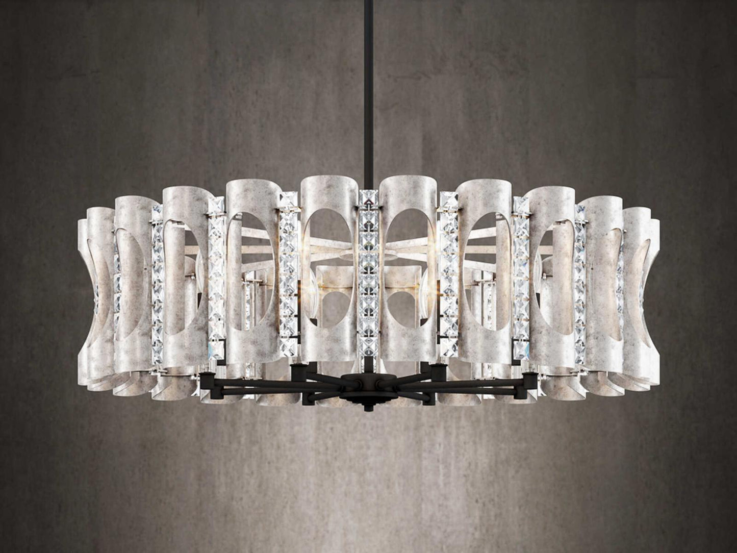 Schonbek Twilight 8-Light Chandelier with Optic Crystal