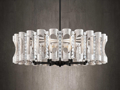 Schonbek Twilight 8-Light Chandelier with Optic Crystal