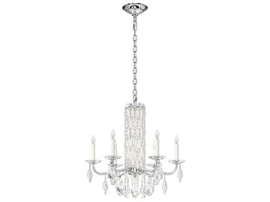 Schonbek 6-Light Siena Crystal Candelabra Chandelier