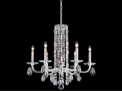 Schonbek 6-Light Siena Crystal Candelabra Chandelier