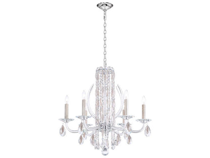 Schonbek 6-Light Sarella Crystal Candelabra Chandelier