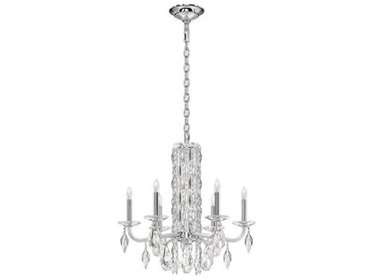 Schonbek 6-Light Sarella Crystal Candelabra Chandelier