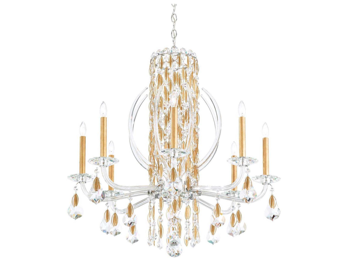 Schonbek Sarella 8-Light Crystal Chandelier