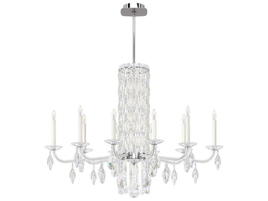 Schonbek 10-Light Siena Crystal Candelabra Chandelier