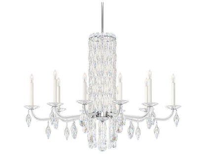 Schonbek 10-Light Siena Crystal Candelabra Chandelier