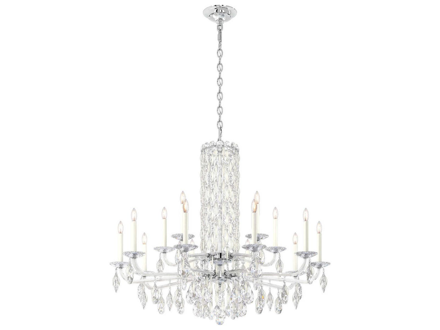 Schonbek 15-Light Siena Chandelier