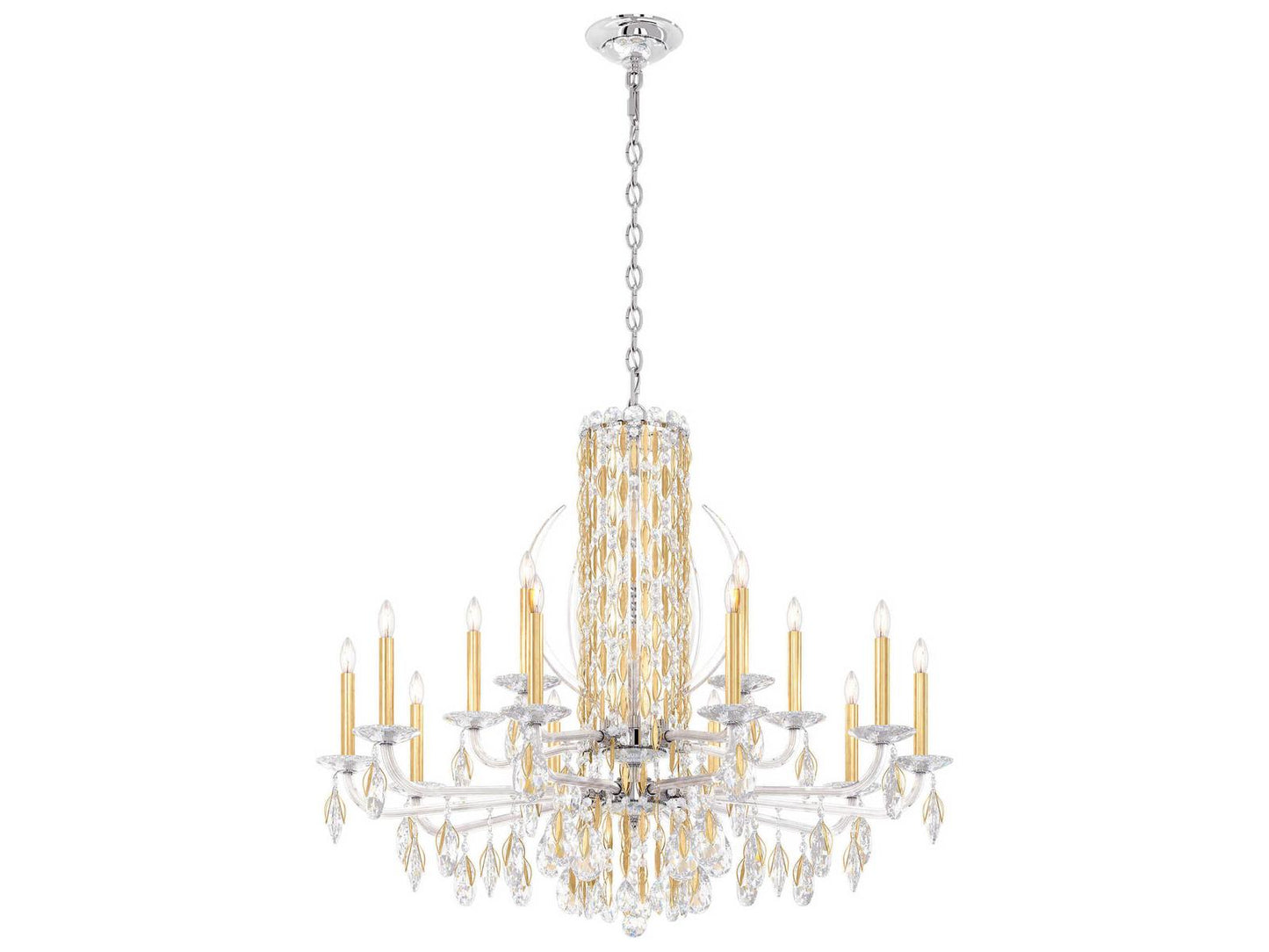 Schonbek 15-Light Siena Chandelier