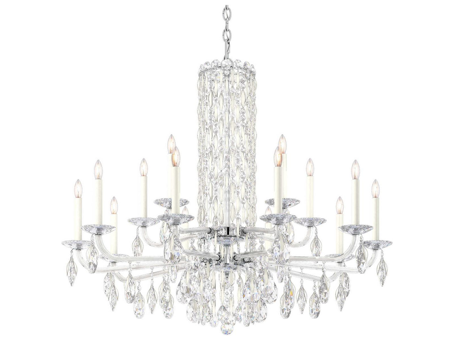 Schonbek 15-Light Siena Chandelier