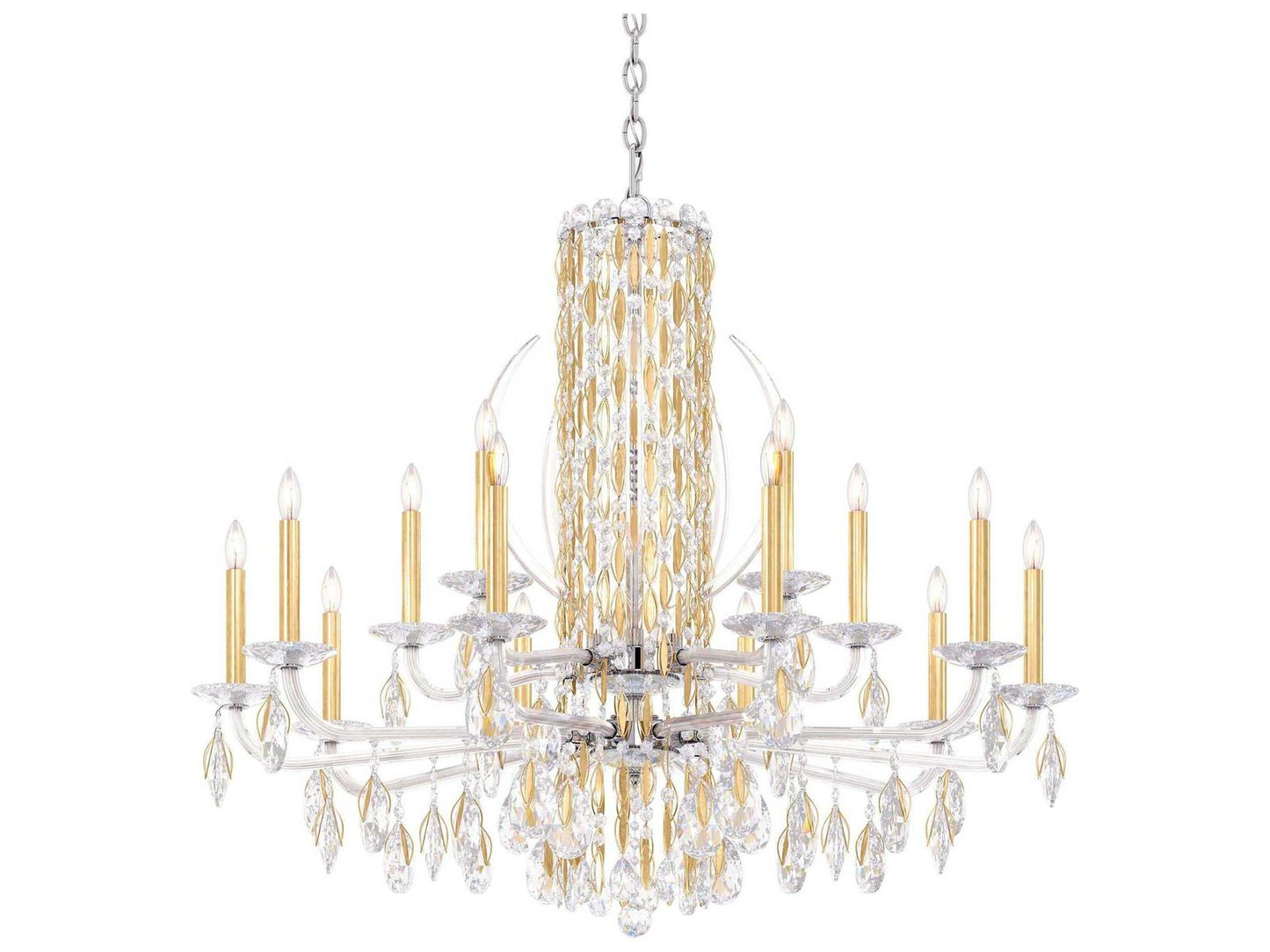 Schonbek 15-Light Siena Chandelier
