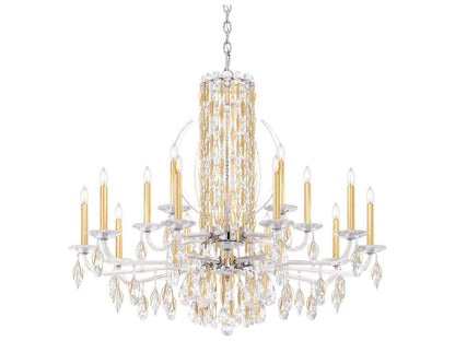 Schonbek 15-Light Siena Chandelier