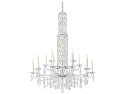 Schonbek Sarella 17-Light Candelabra Chandelier