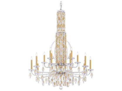Schonbek Sarella 17-Light Candelabra Chandelier
