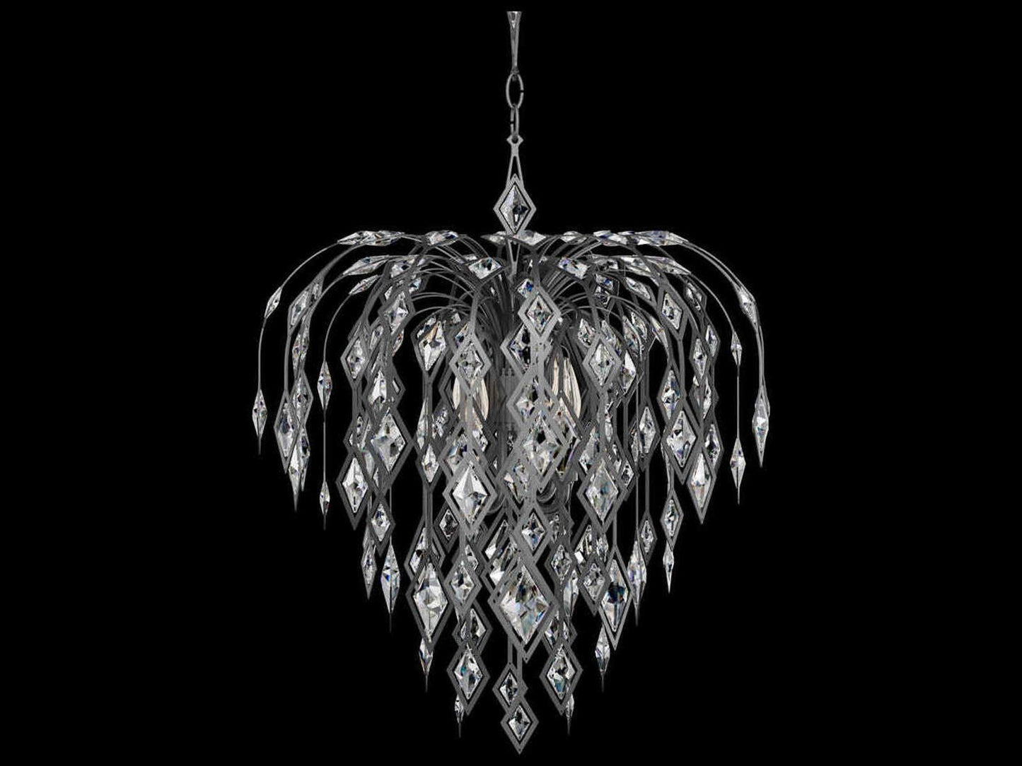 Schonbek Laureline 4-Light Chandelier with Optic Crystal