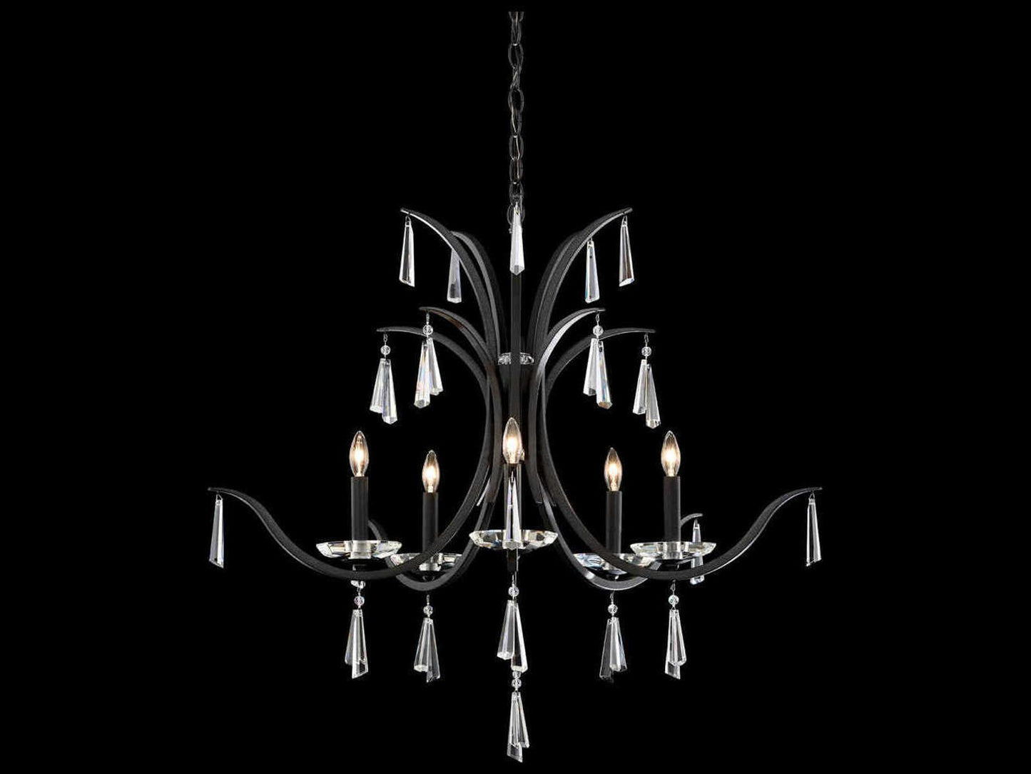 Schonbek 5-Light Tinsley Crystal Chandelier