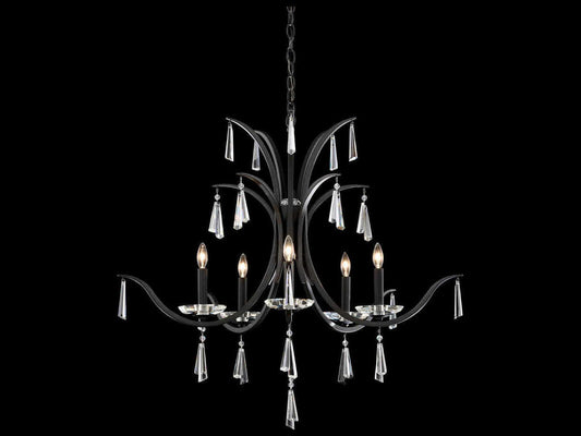 Schonbek 5-Light Tinsley Crystal Chandelier