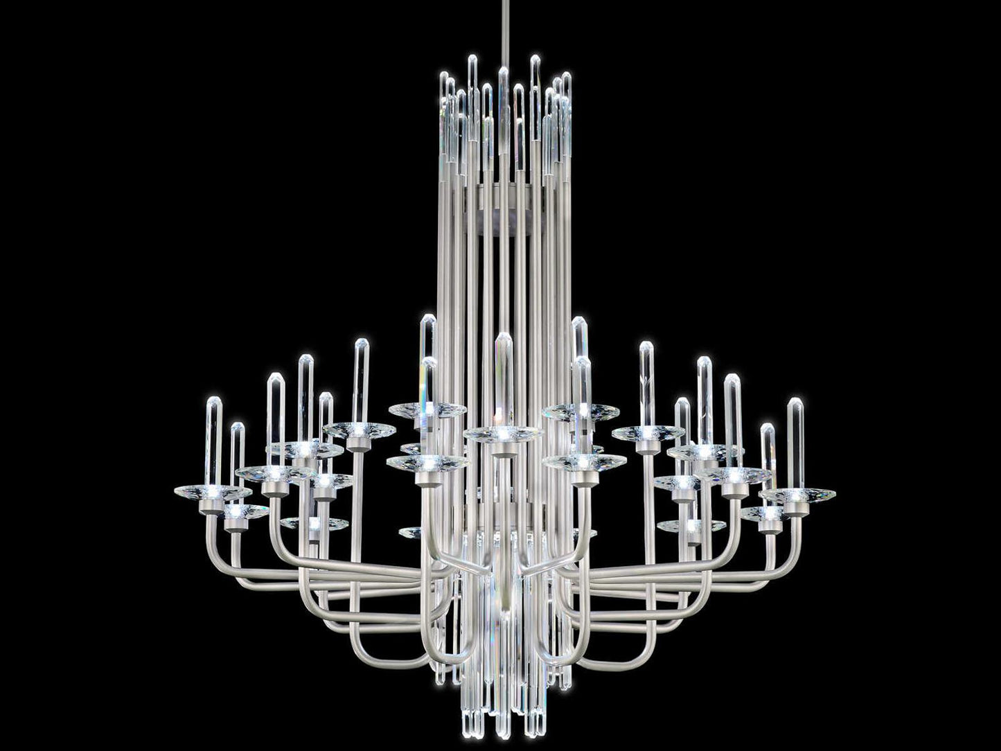 Schonbek Calliope Integrated LED Optic Crystal Chandelier