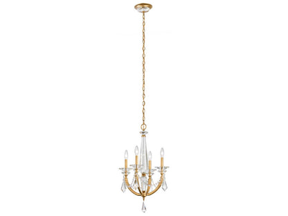 Schonbek 4-Light Verona Candelabra Chandelier with Radiance Crystal