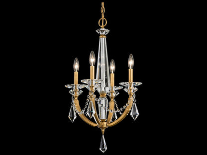 Schonbek 4-Light Verona Candelabra Chandelier with Radiance Crystal