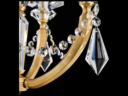 Schonbek 4-Light Verona Candelabra Chandelier with Radiance Crystal
