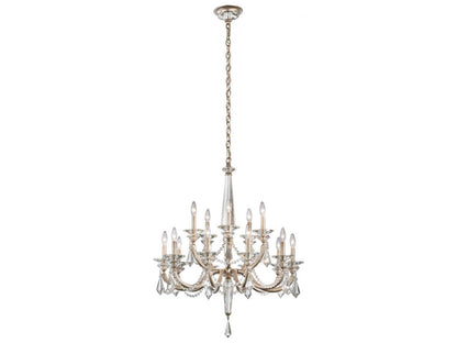 Schonbek Verona 15-Light Crystal Candelabra Chandelier
