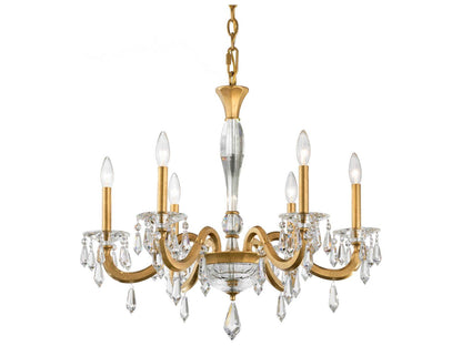 Schonbek 6-Light Napoli Crystal Candelabra Chandelier