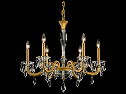 Schonbek 6-Light Napoli Crystal Candelabra Chandelier