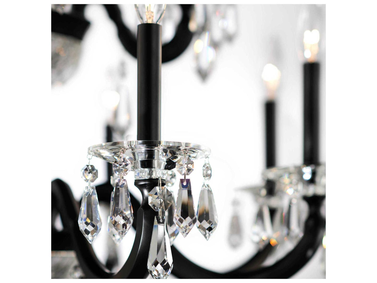 Schonbek Napoli 20-Light Candelabra Tiered Chandelier with Radiance Crystal