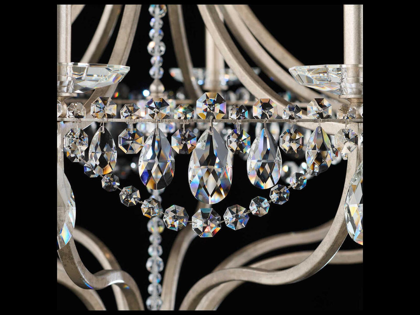 Schonbek Adley 8-Light Traditional Candelabra Chandelier