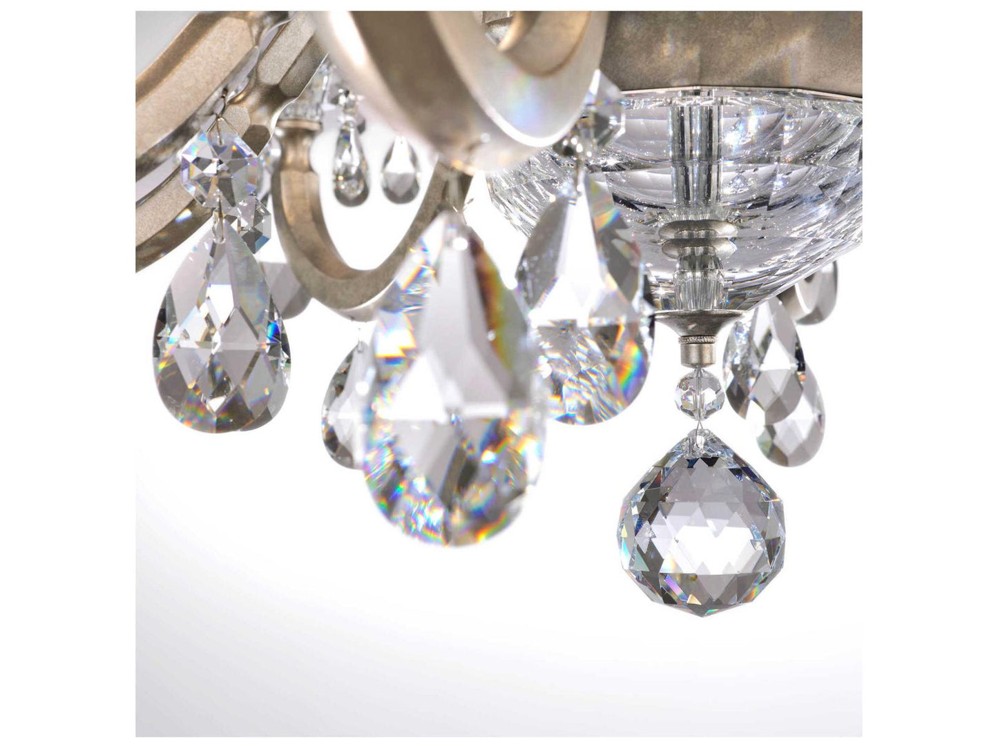 Schonbek 12-Light San Marco Candelabra Chandelier with Radiance Crystal