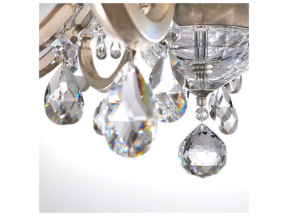Schonbek 12-Light San Marco Candelabra Chandelier with Radiance Crystal