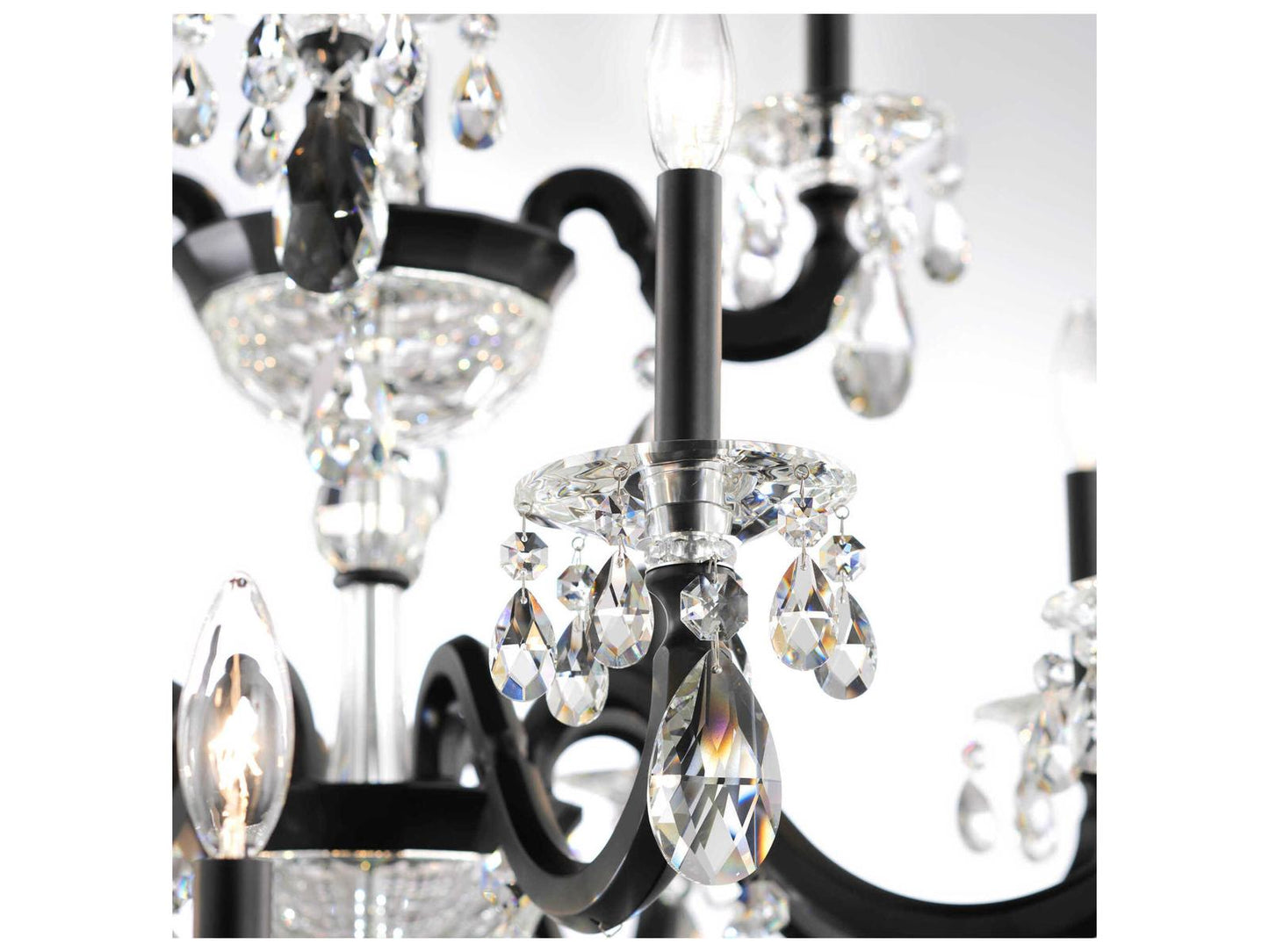Schonbek San Marco 20-Light Crystal Candelabra Chandelier
