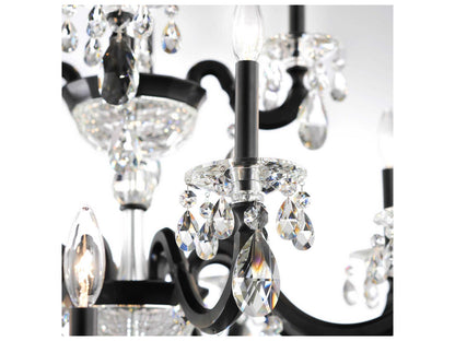 Schonbek San Marco 20-Light Crystal Candelabra Chandelier