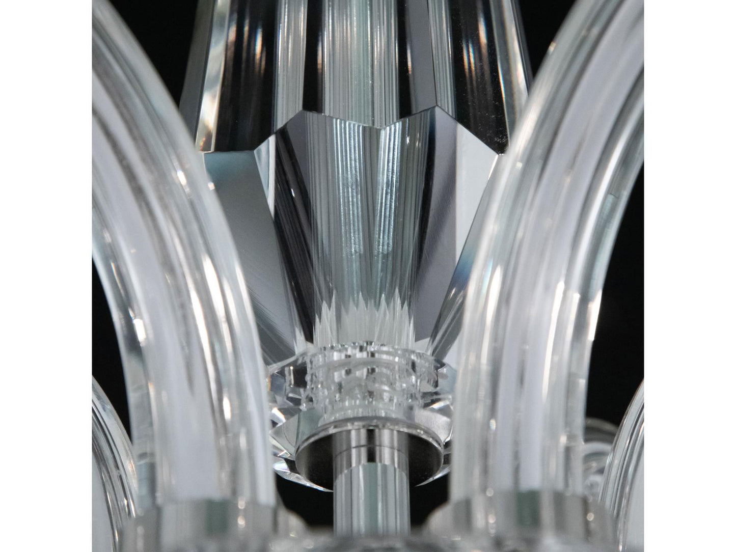 Schonbek 6-Light Habsburg Chandelier with Optic Crystal in Polished Chrome