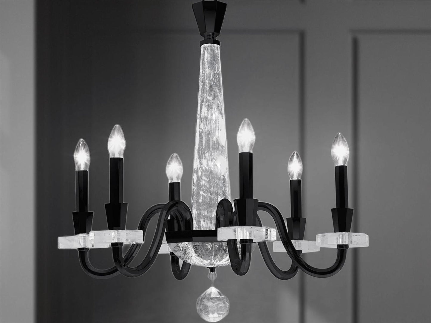 Schonbek Amadeus 6-Light Crystal Chandelier