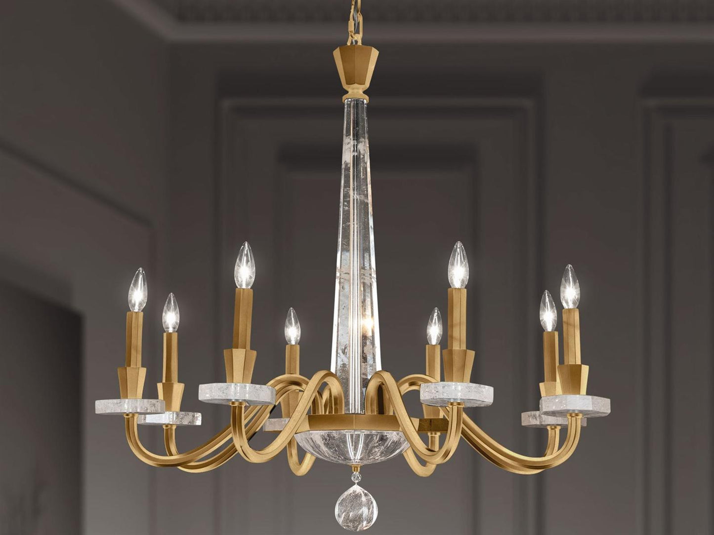 Schonbek 8-Light Amadeus Chandelier