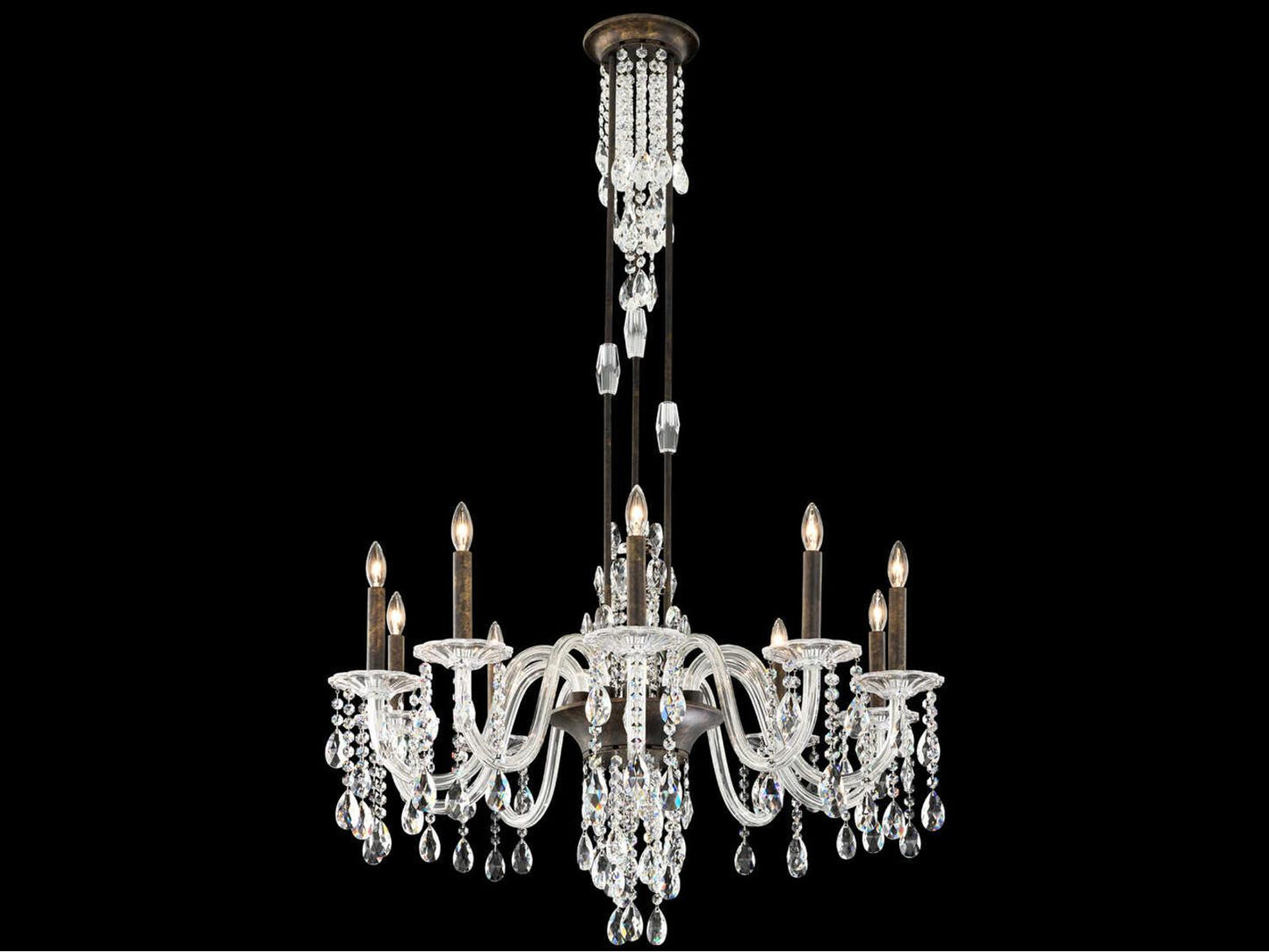 Schonbek Rainier 10-Light Traditional Candelabra Chandelier