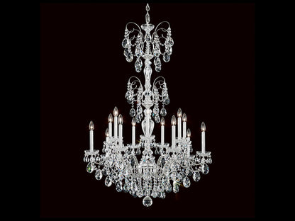 Schonbek Sonatina 14-Light Crystal Candelabra Chandelier