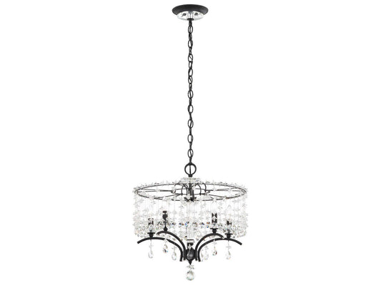Schonbek Bella Rose 5-Light Crystal Candelabra Chandelier
