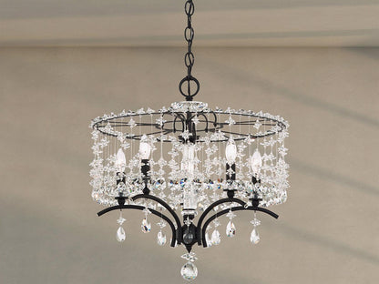 Schonbek Bella Rose 5-Light Crystal Candelabra Chandelier