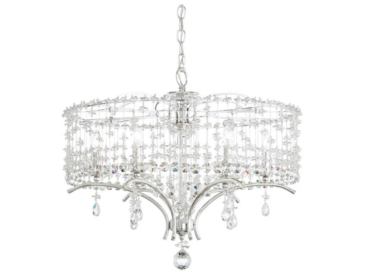 Schonbek 6-Light Bella Rose Crystal Chandelier