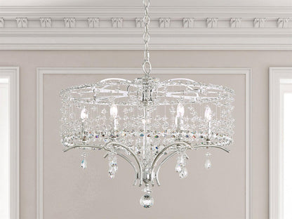 Schonbek 6-Light Bella Rose Crystal Chandelier