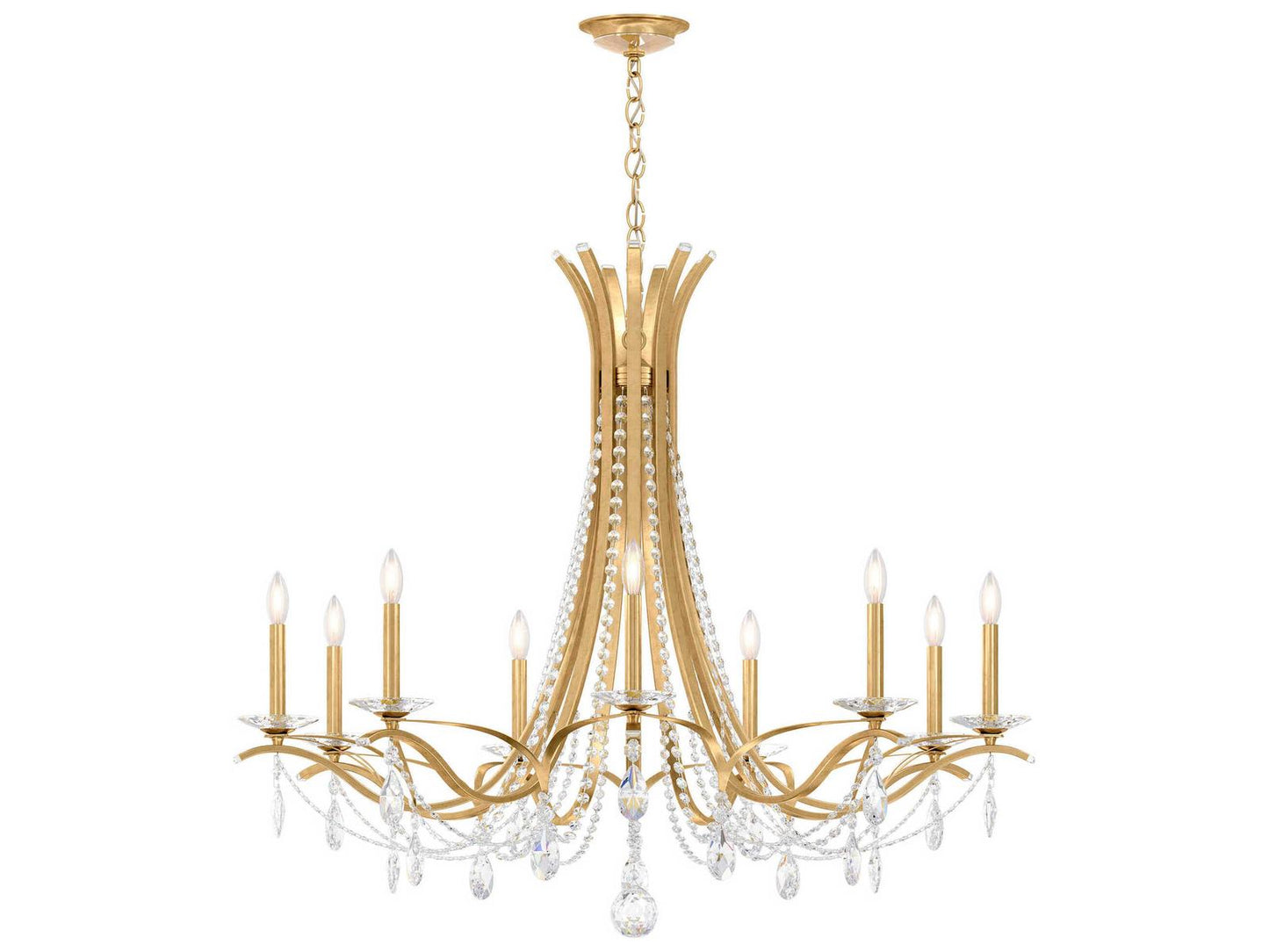 Schonbek Vesca 9-Light Crystal Chandelier