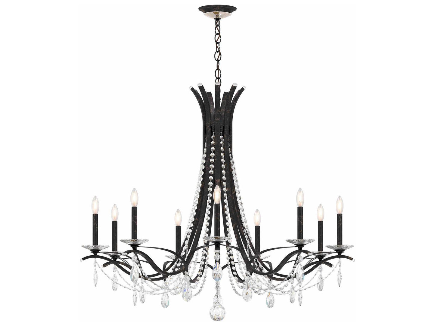 Schonbek Vesca 9-Light Crystal Chandelier